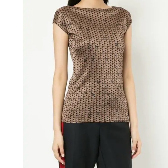 Fendi Logo Top Geometric Vintage Black white 10 - Picture 4 of 7